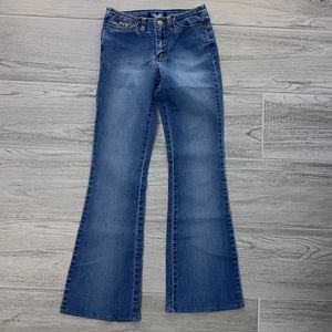 Y2k low rise flare denim jeans